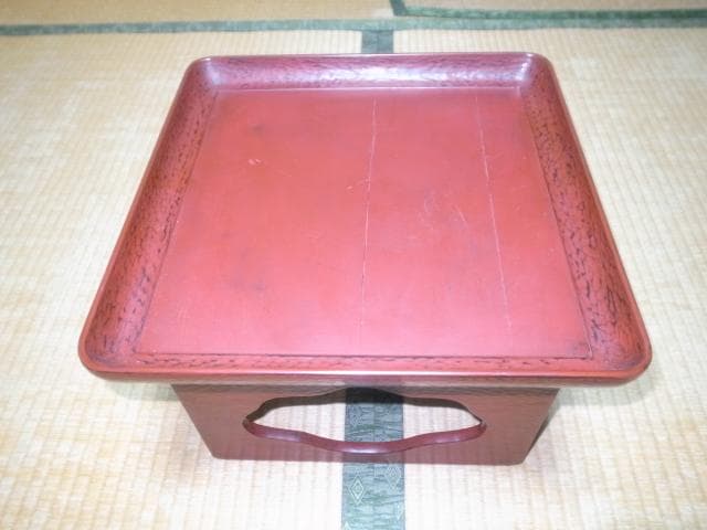 ◆美品 希少 1860年頃（江戸後期～明治初期）◆紀州漆器 古根来膳