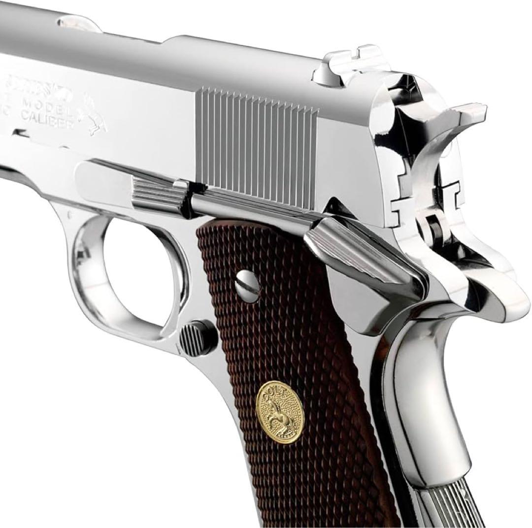 東京マルイ コルトガバメント マークIV 70 ニッケルフィニッシュ ガスブロ