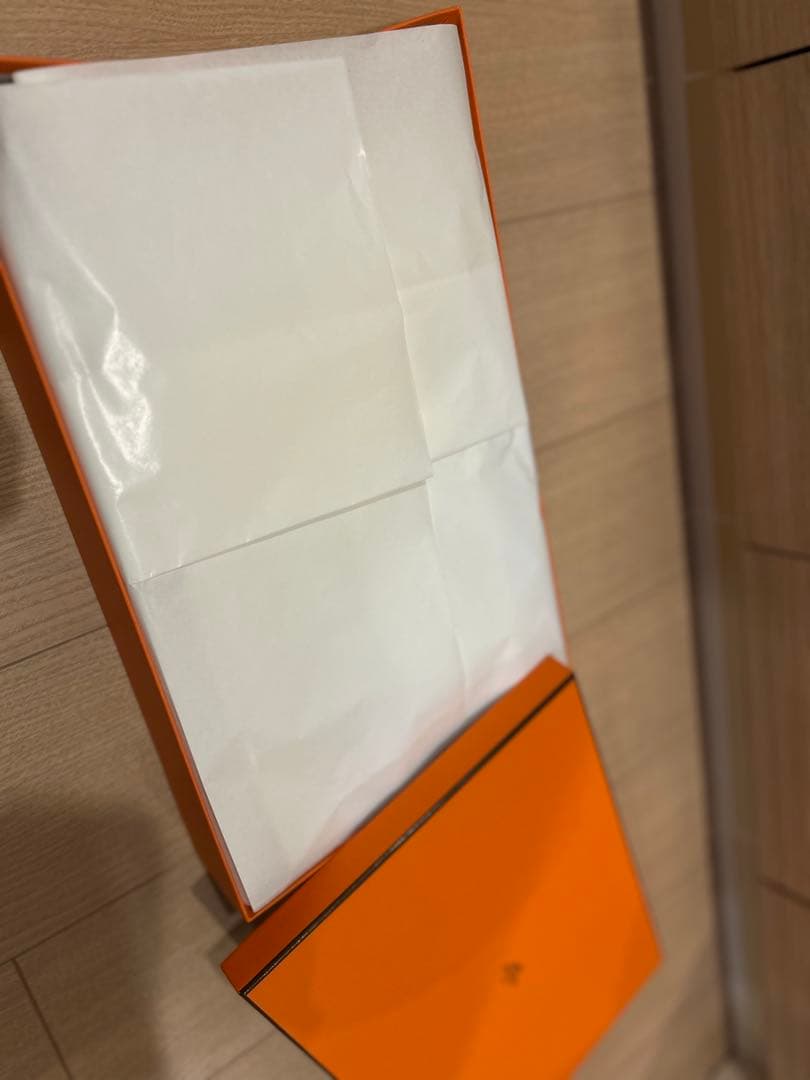 HERMES フェイスタオル（アヴァロン） ブルー・グラシェ