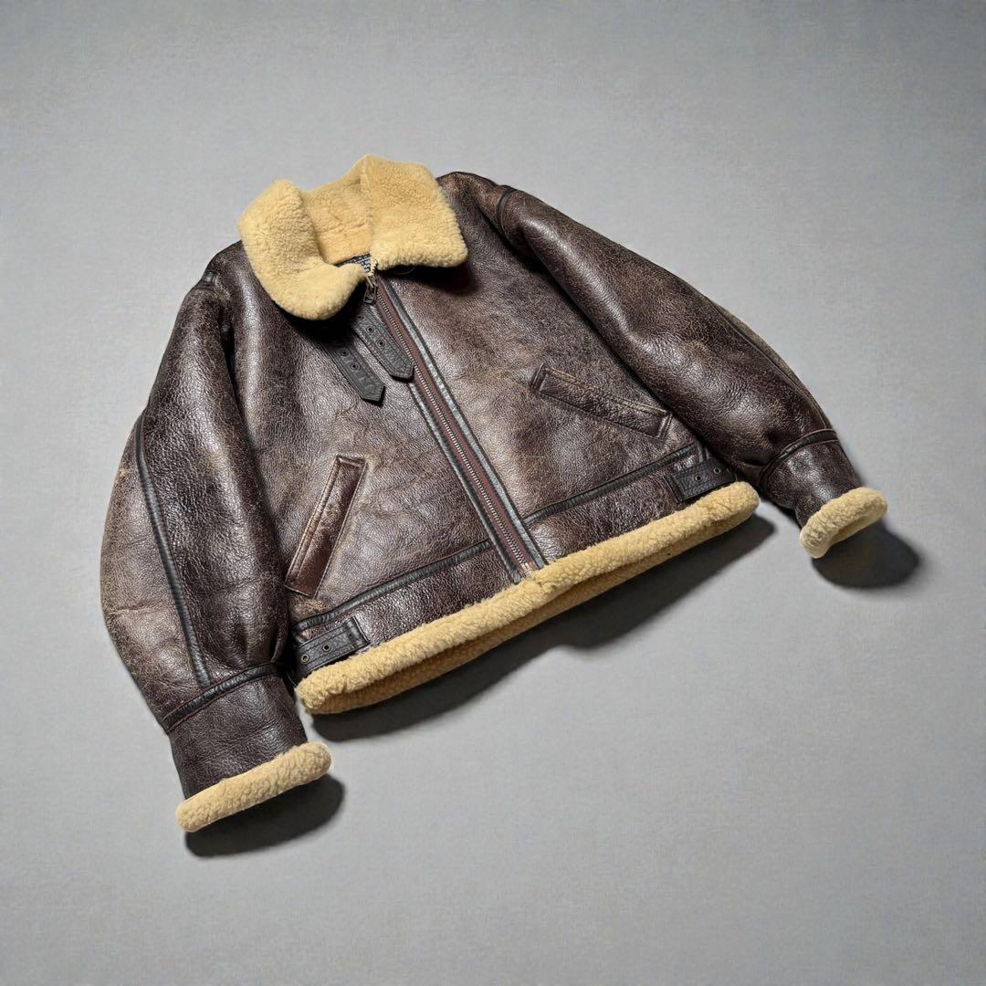 AVIATION　B-3　シープスキン　ムートンジャケット