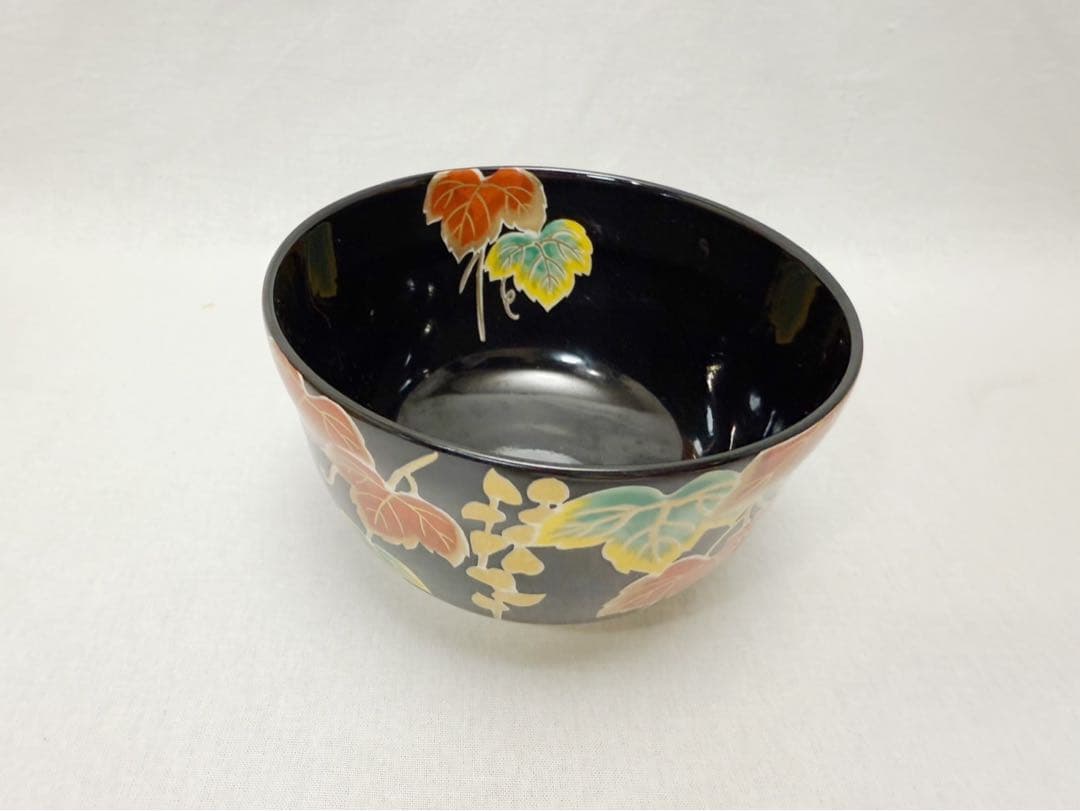 ほぼ未使用 茶道具 宮地英香作 仁清写四季茶碗 銘瑞雲 大徳寺大橋香林 花押 書