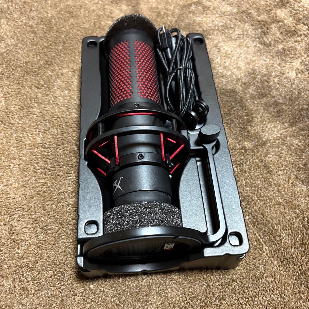 【アーム付き】HYPERX QUADCAST USBマイク