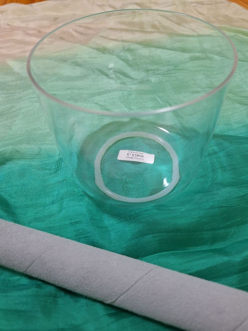 美品⭐クリスタルボウル　528ヘルツソルフェジオ周波数