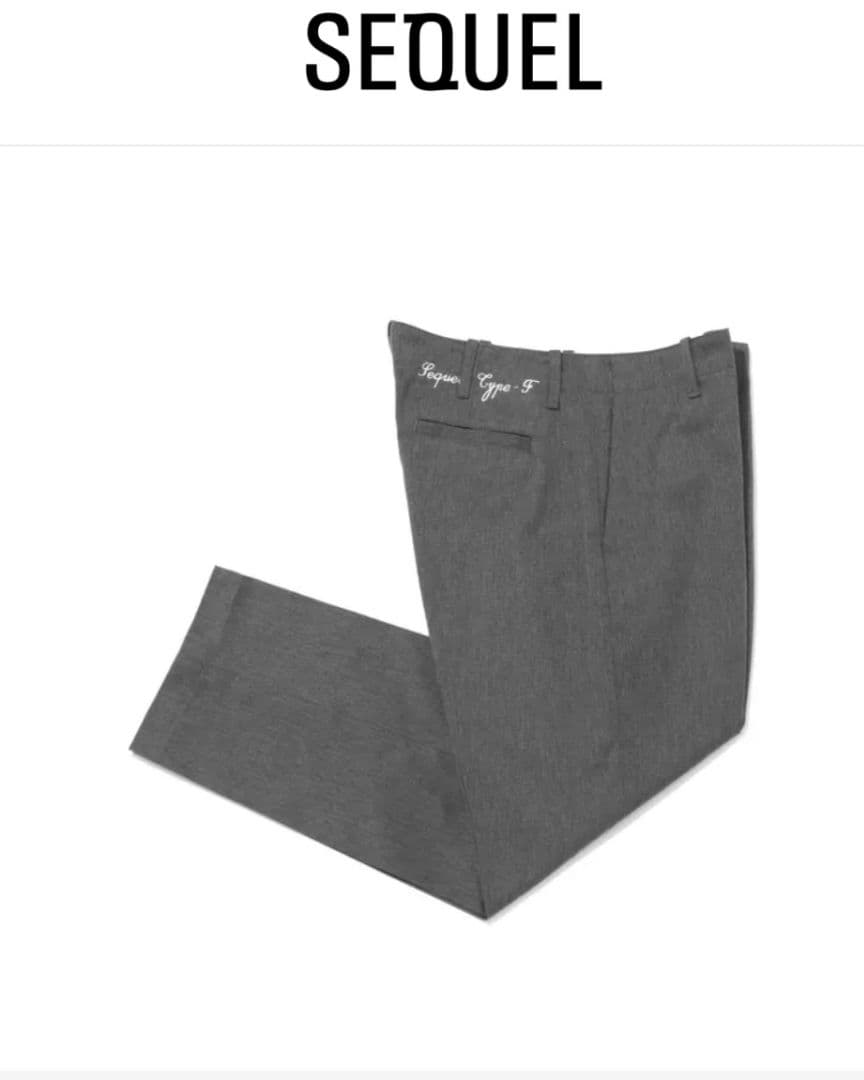 パンツ SEQUEL 2025AW CHINOPANTS(TYPE-F) Gray2