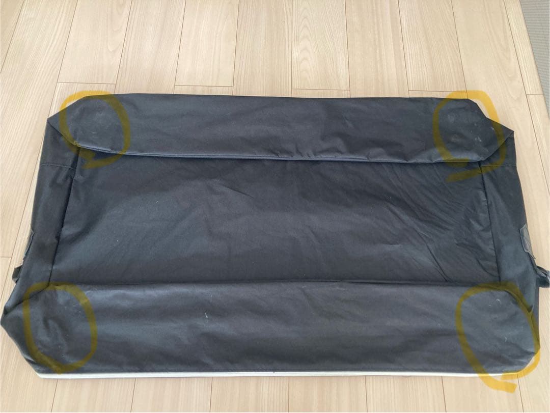 軽量　折りたたみ　マッサージベッド ブラウン　キャリーバッグ付　簡単組立　木製