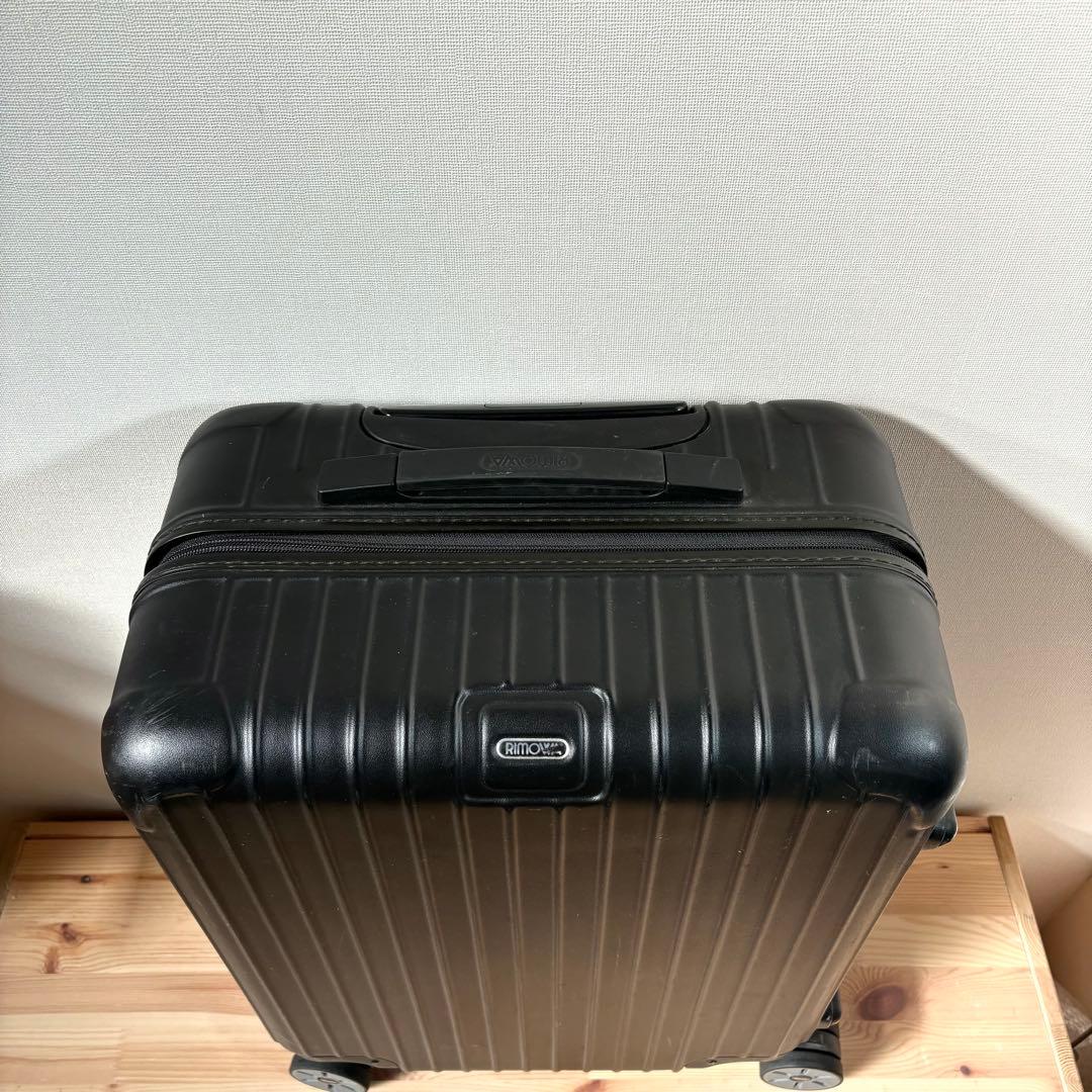 美品　RIMOWA SALSA 47L 4輪　キャリーケース　マットブラック　黒