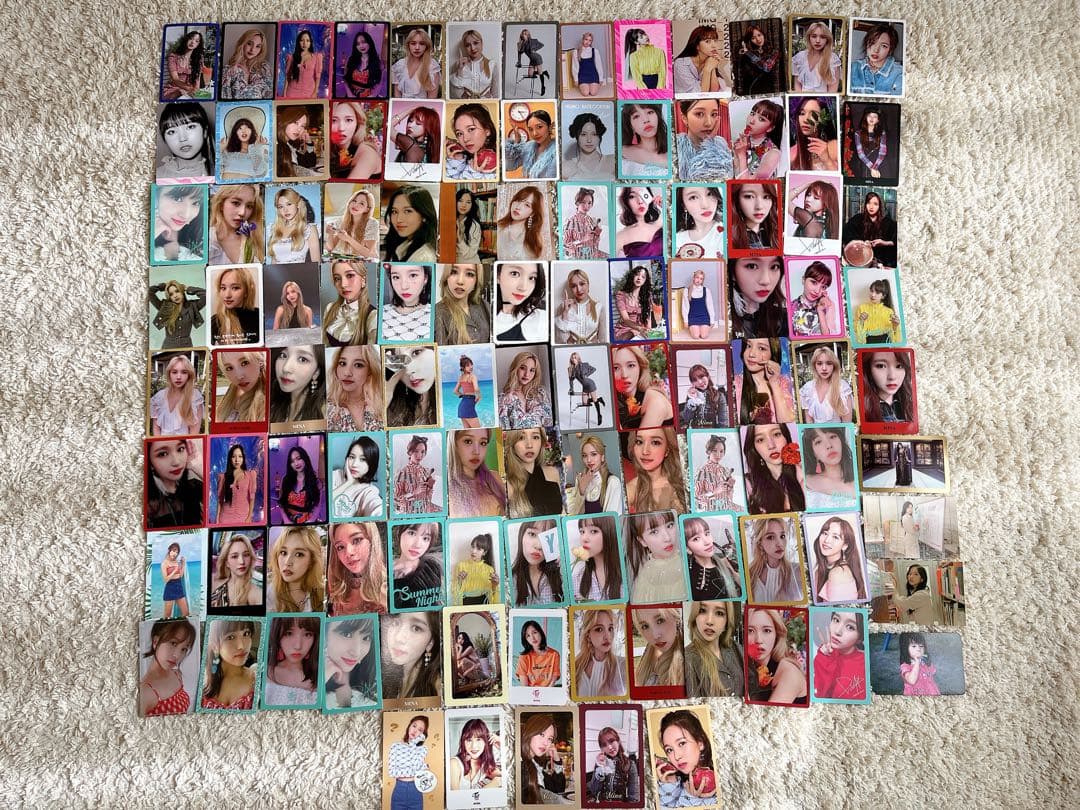 twice ミナ トレカ まとめ売り 110 枚
