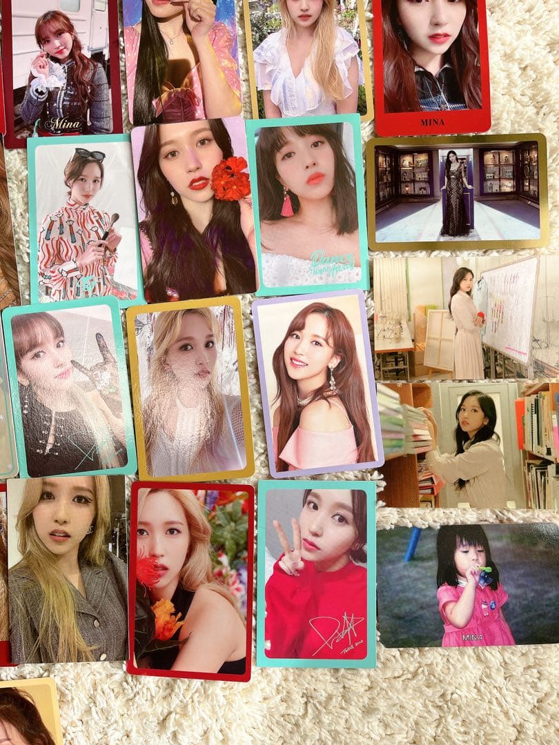 twice ミナ トレカ まとめ売り 110 枚