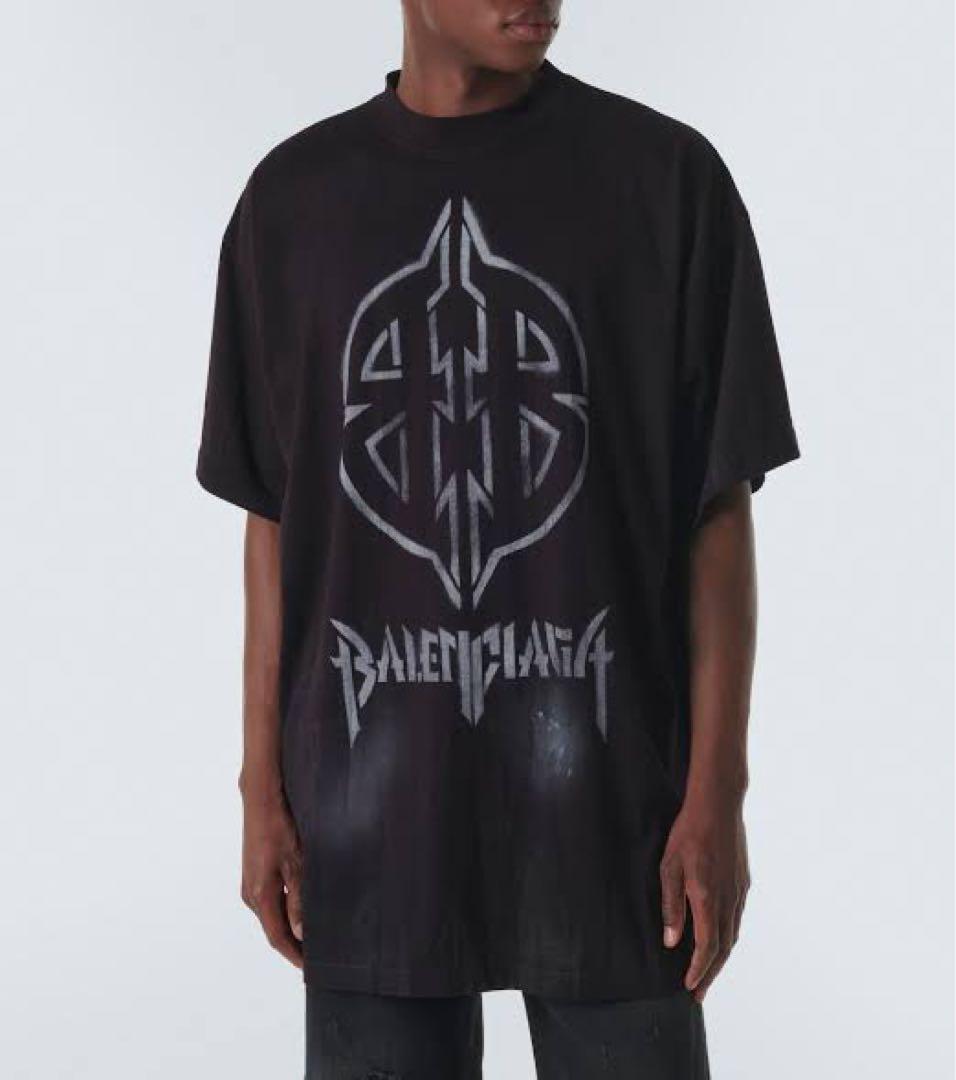 BALENCIAGA バレンシアガ　l BB Stencil Tシャツ