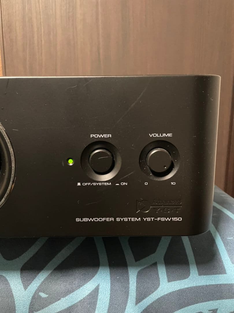 YAMAHA サブウーファーシステム YST-FSW150 ブラック オーディオ