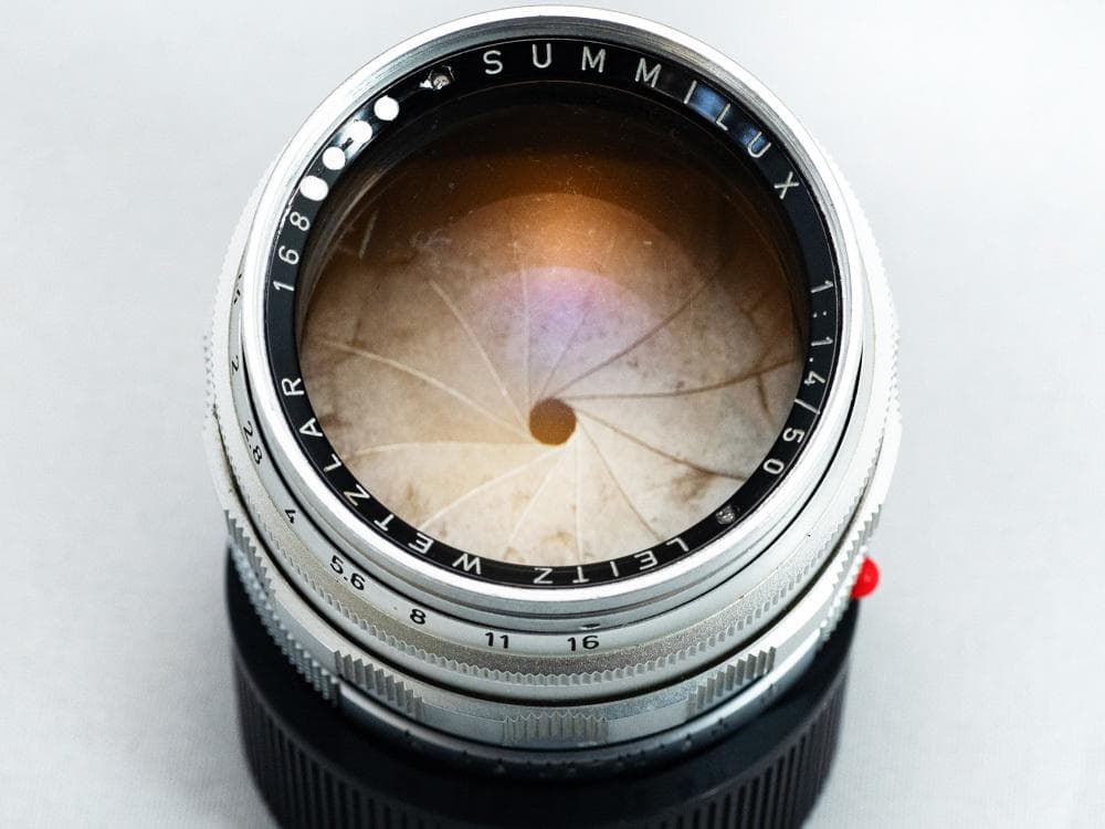Leica M Summilux 50mm f1.4 Chrome 初期玉1st