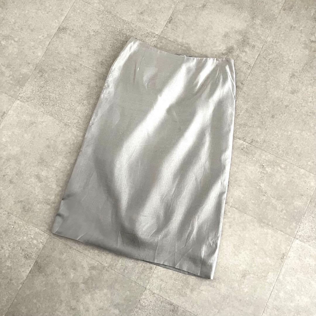 ◆希少 JIL SANDER ジルサンダー シルク タイトスカート 34