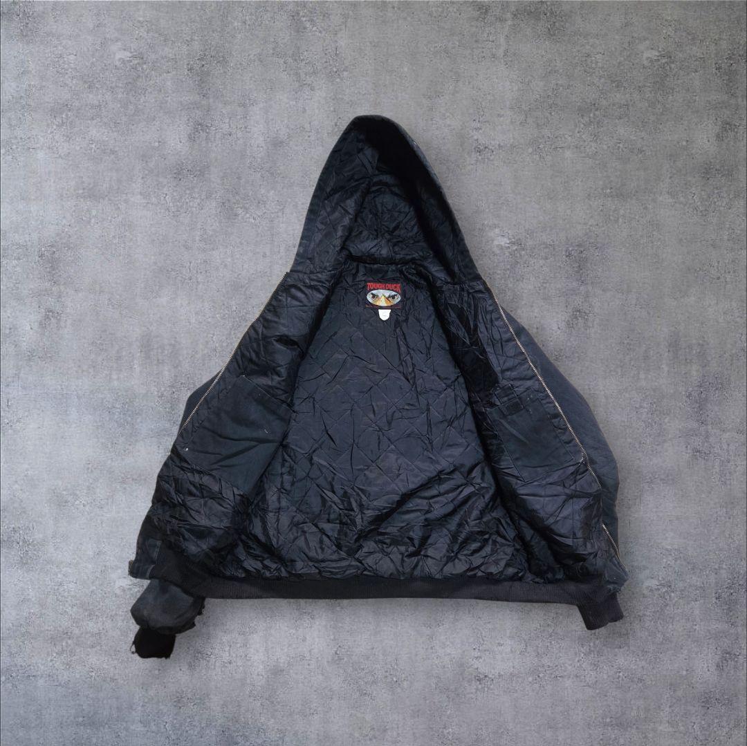 希少ダックジャケットTOUGHDUCKタフダック黒アクティブジャケットカナダ製