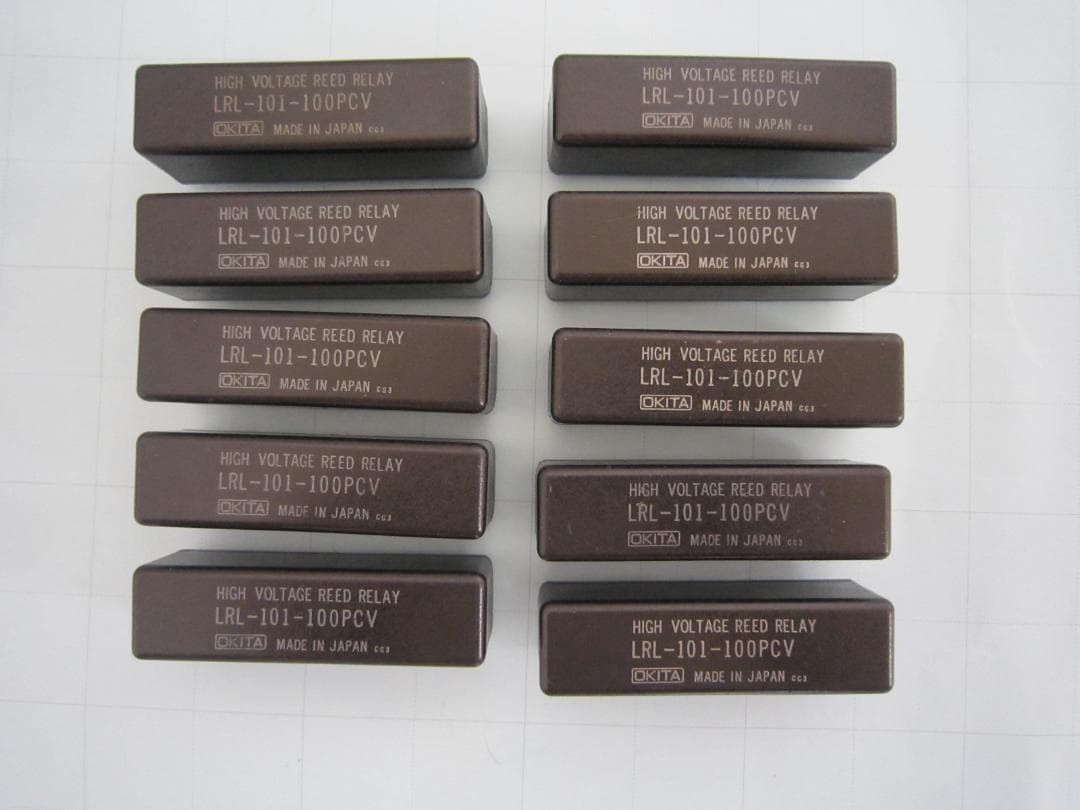 沖田　OKITA 高圧リードリレー LRL-101-100PCV 10個セット