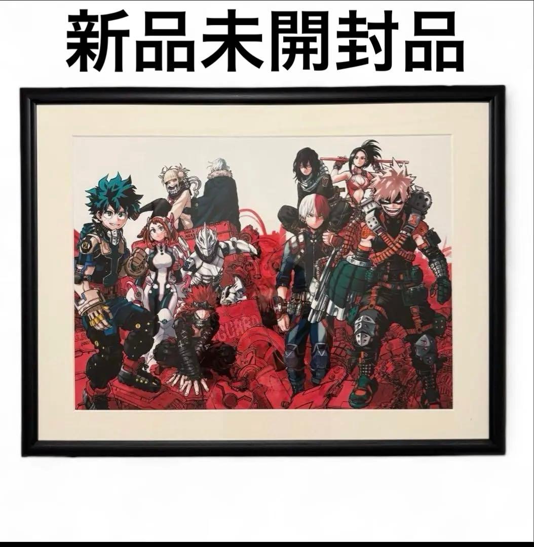 【新品未使用】ヒロアカ原画展　高級複製原画第5回キャラクター人気投票結果発表記念