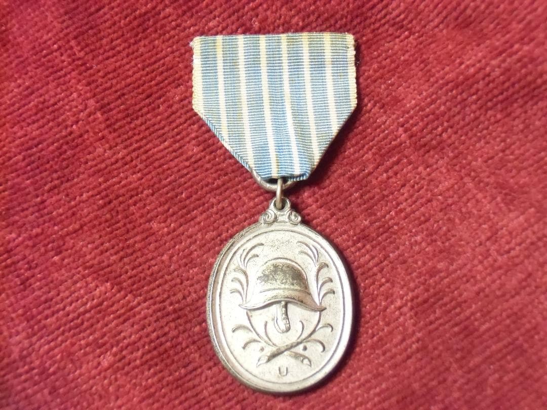 Ｗワイマールドイツ軍＊バイエルン＊消防永年勤続２５年章（実物）