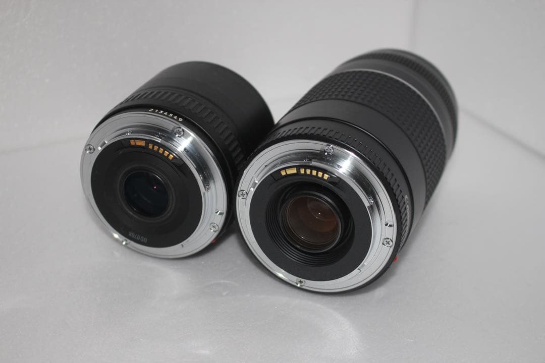 一眼レフカメラ/高画質/canon kiss x7 標準&望遠ダブルレンズセット