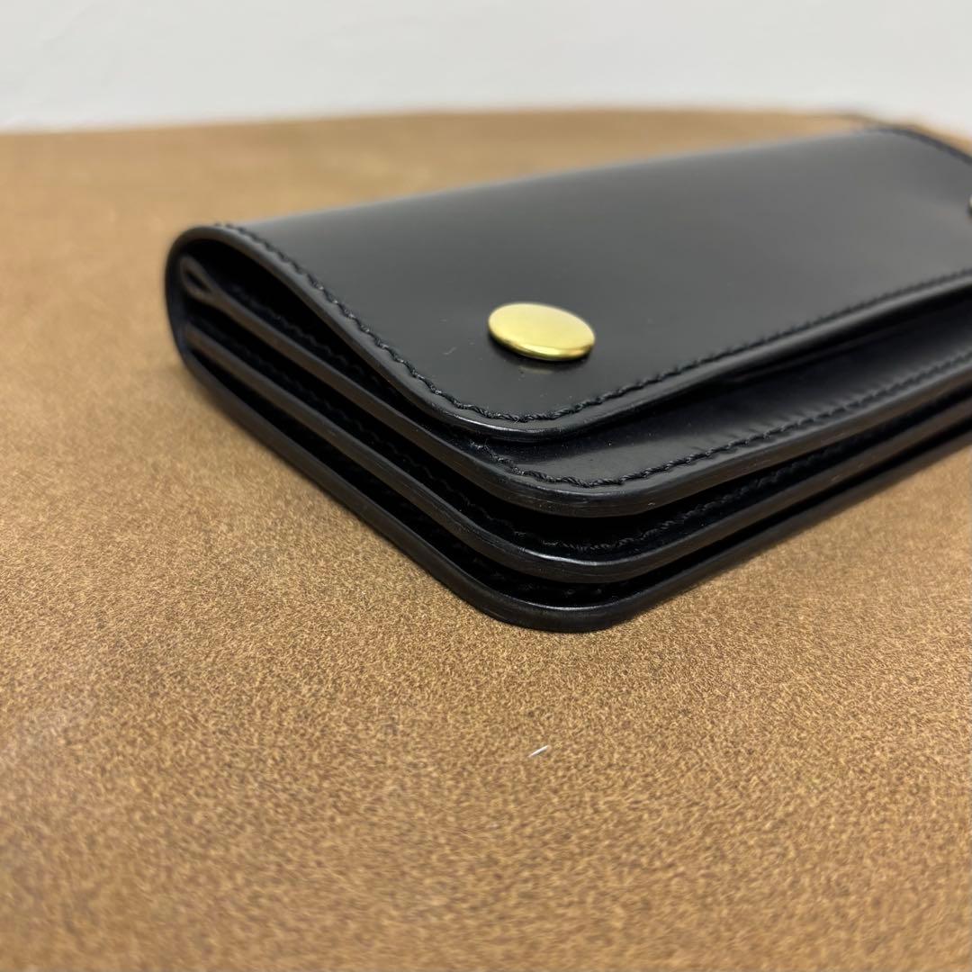 コードバン　トラッカーウォレット　黒　3層