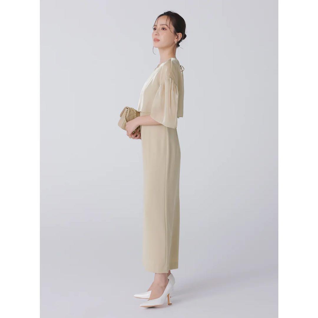 【新品】レイヤードコンビネーションドレス(anuans)