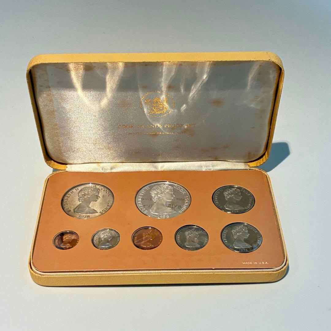 1978年 フランクリン・ミント クック諸島 プルーフセット