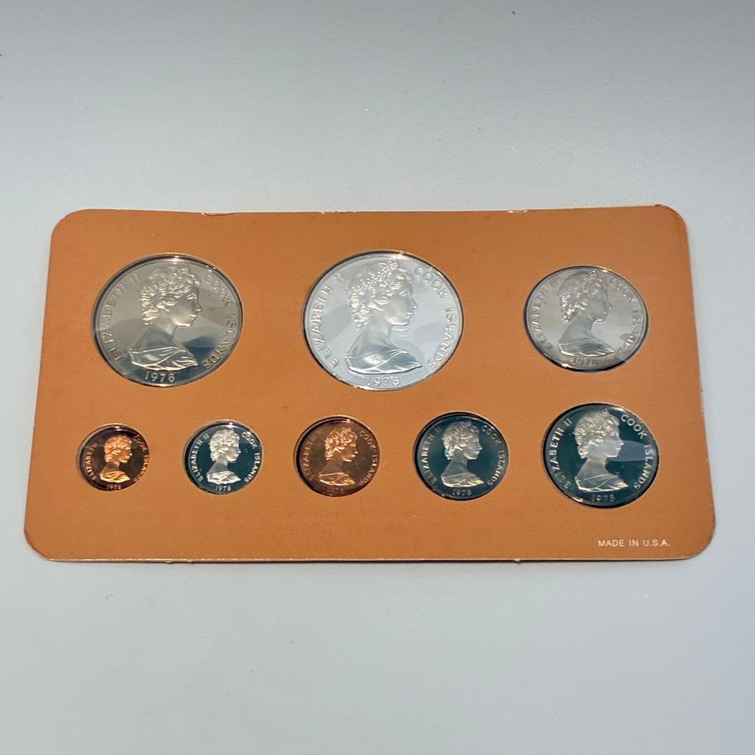 1978年 フランクリン・ミント クック諸島 プルーフセット