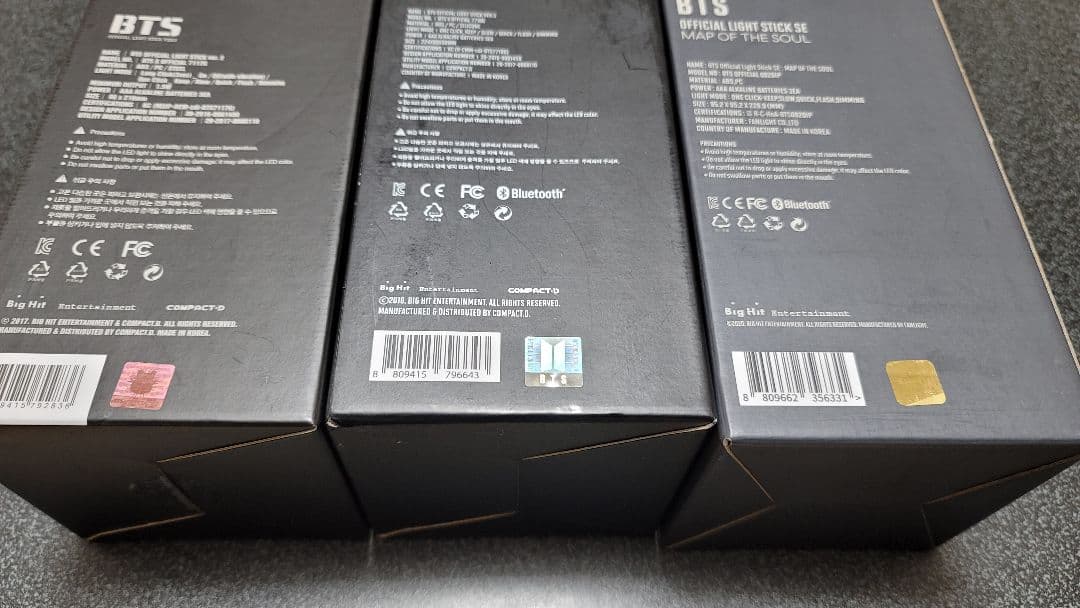 BTS バンタン 防弾少年団 ペンライト アミボム ver. 2 3 4