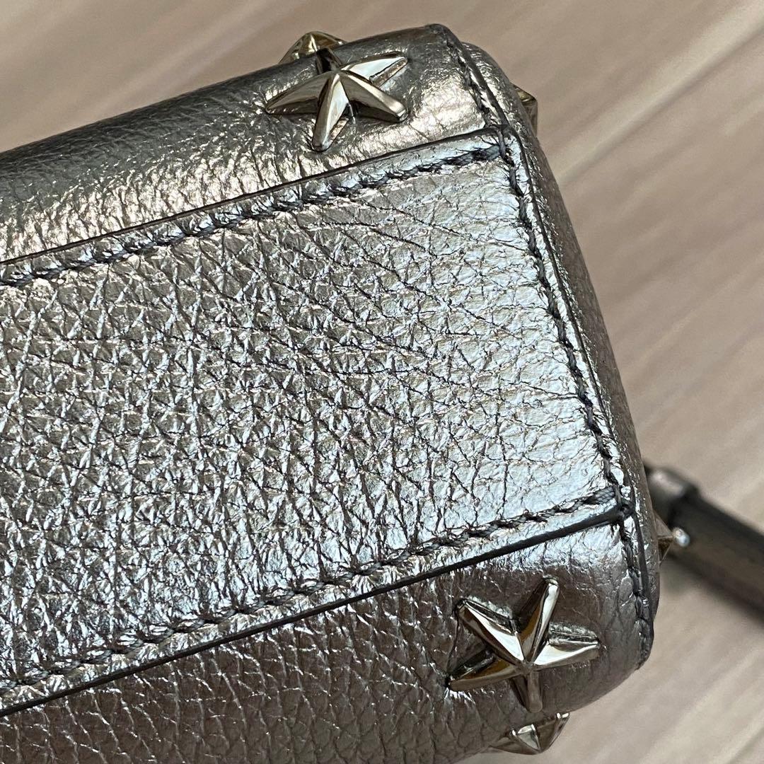 ◆美品◎ Jimmy Choo ジミーチュー スタースタッズ　ハンドバッグ