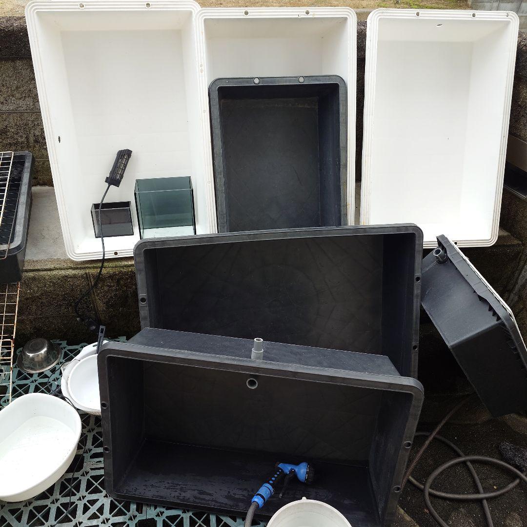 プラスチック水槽 大 ヒーター付き