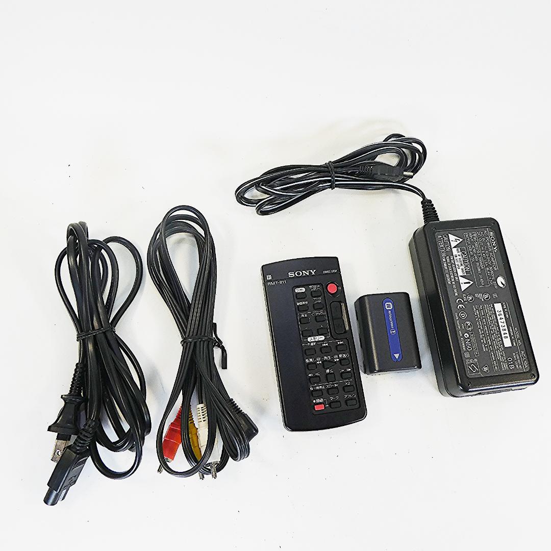 動作品 ソニーDCR-PC100 MiniDV ビデオカメラ DVDダビングに