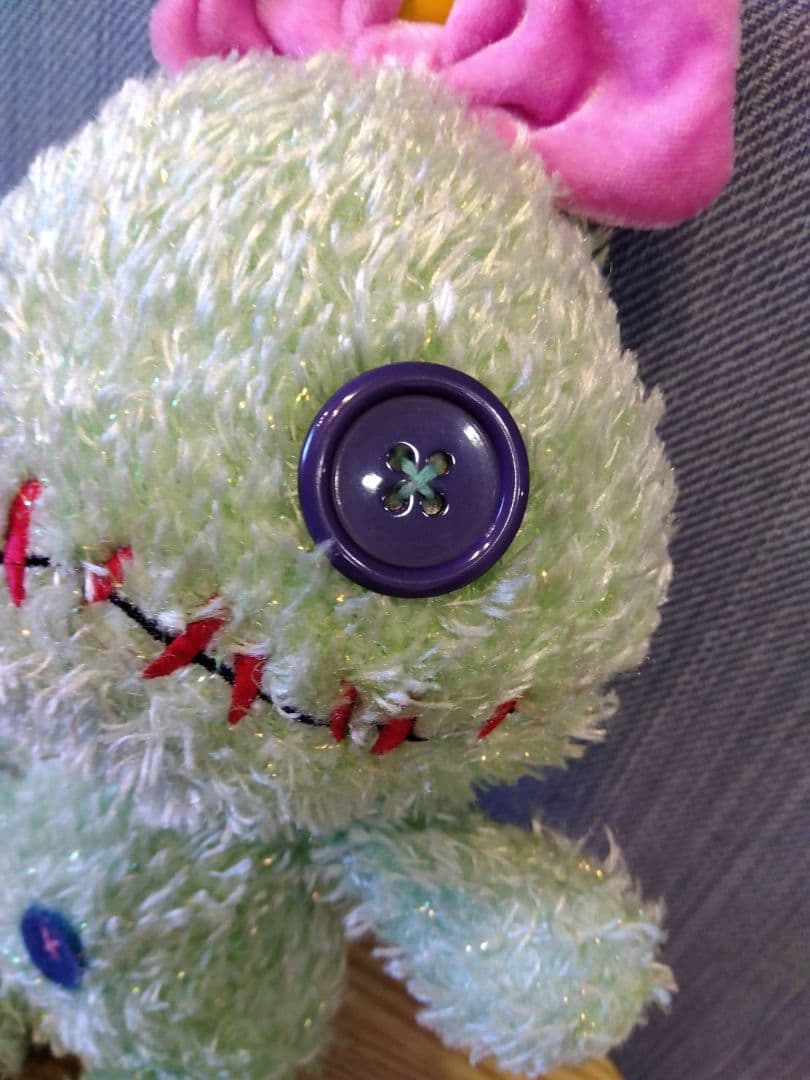 激レア！ ディズニー リロアンドスティッチ ☆ スクランプ ラメ ぬいぐるみ