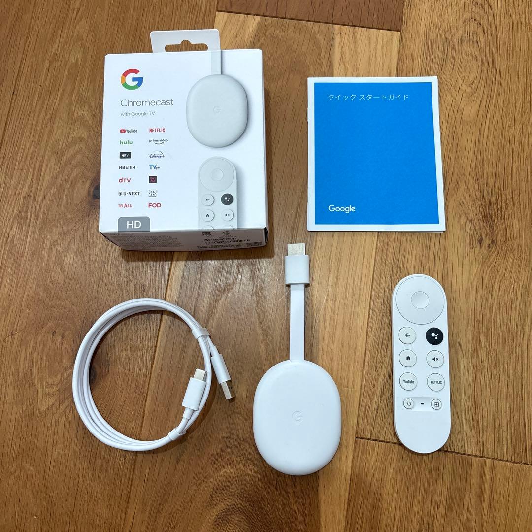 Chromecast with Google TV ホワイト