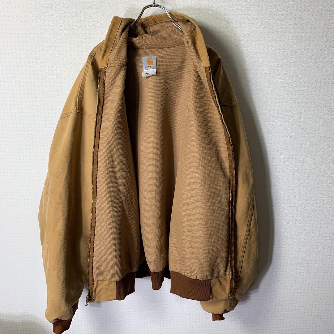 USA製 カーハート アクティブジャケット 6XL J03BRN ジップパーカー