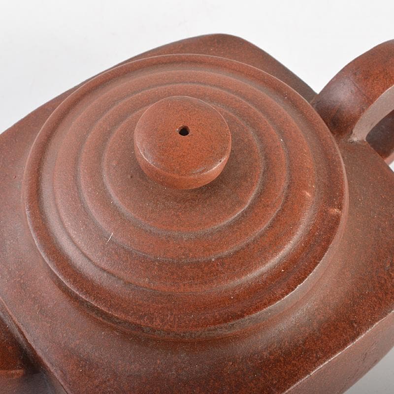 中国　除友泉製　紫砂　朱泥　急須　茶壷　N　6636