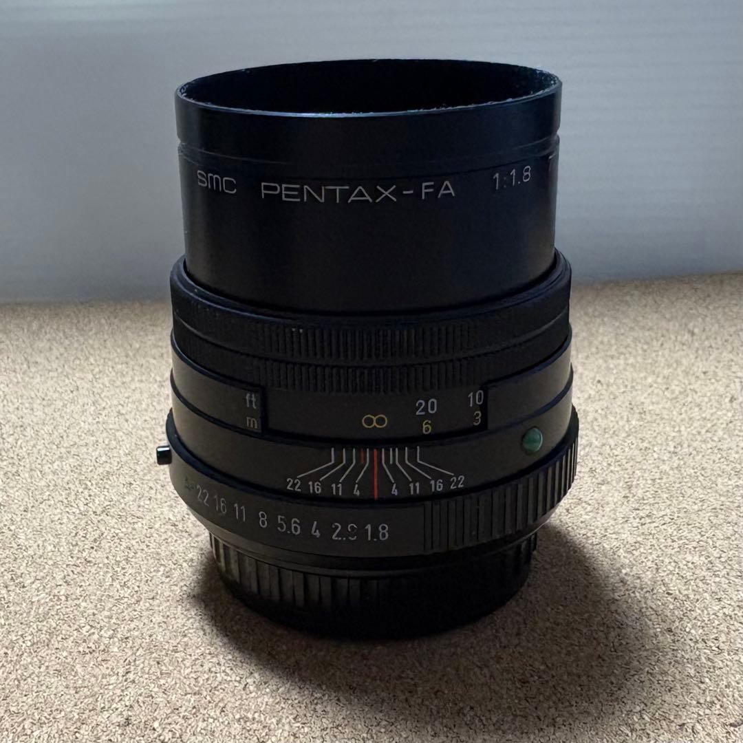 SMC PENTAX-FA 1:1.8 単焦点レンズ