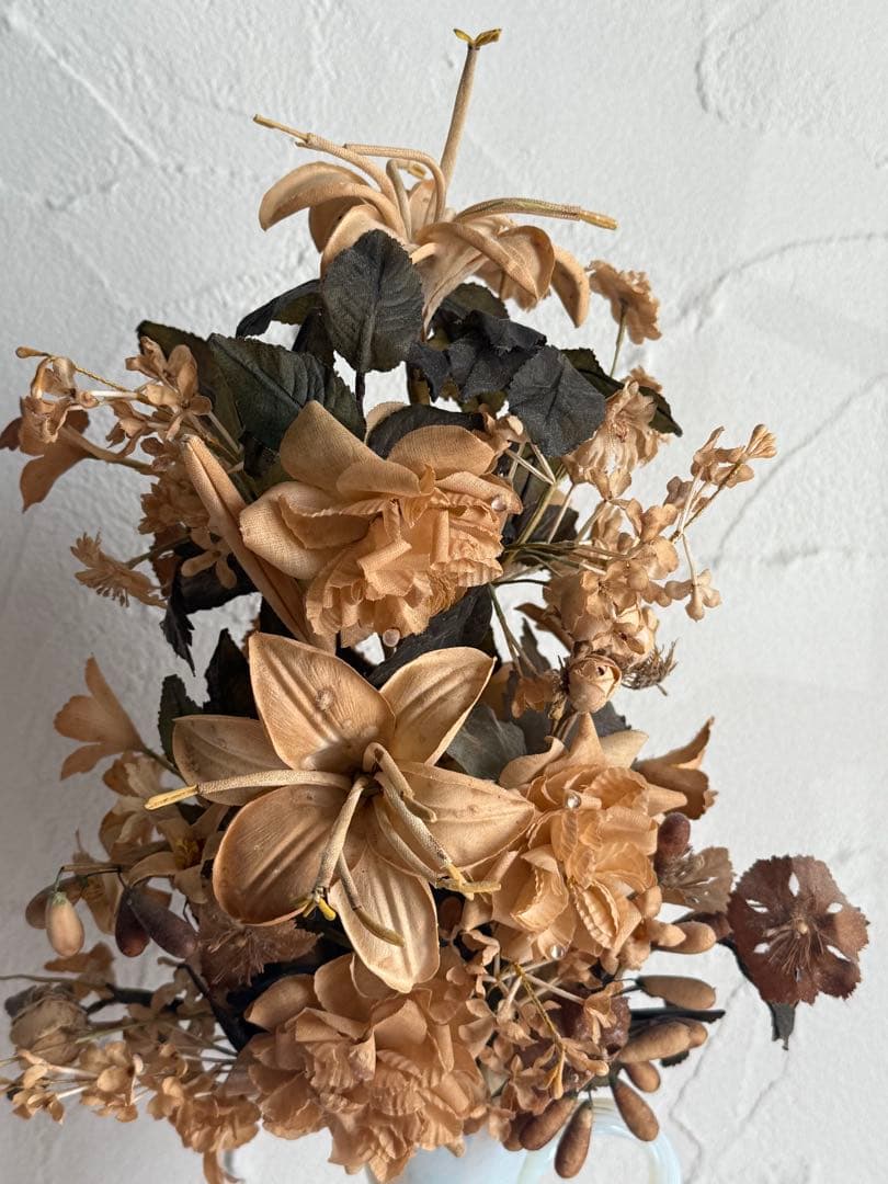 フランスアンティーク　布花　ブーケ