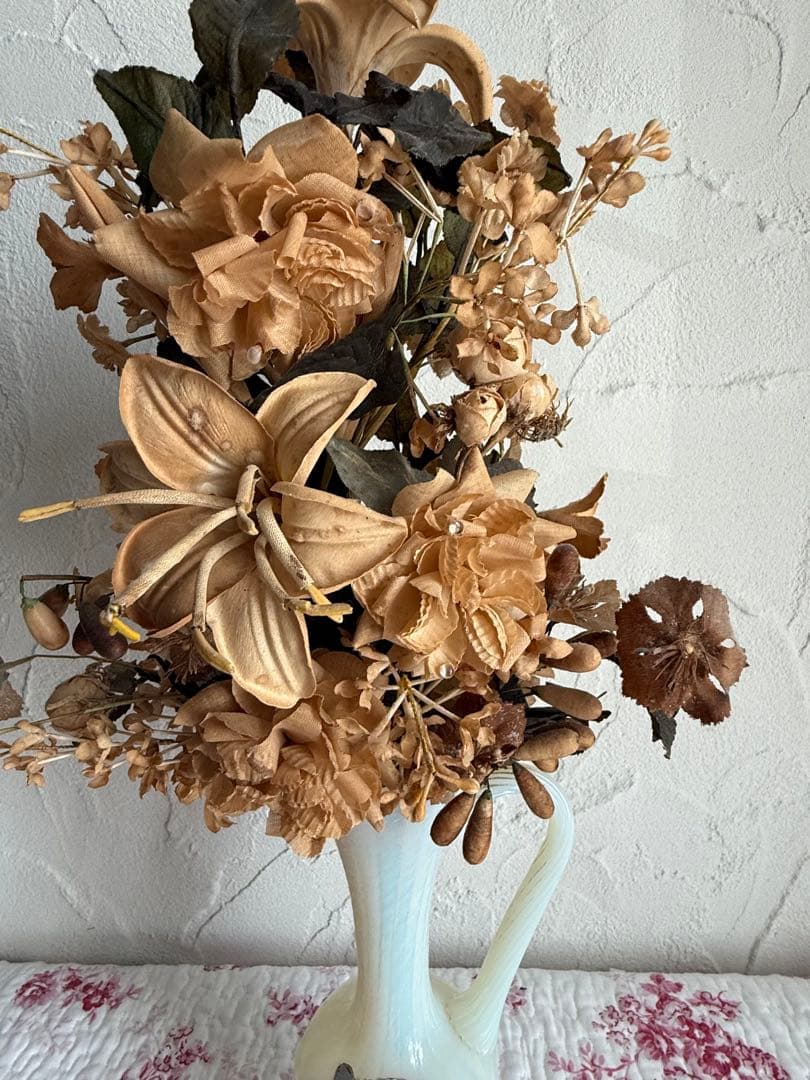 フランスアンティーク　布花　ブーケ