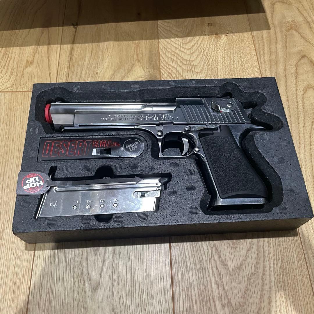 東京マルイ ガスブローバック デザートイーグル.50AE クロームステンレス