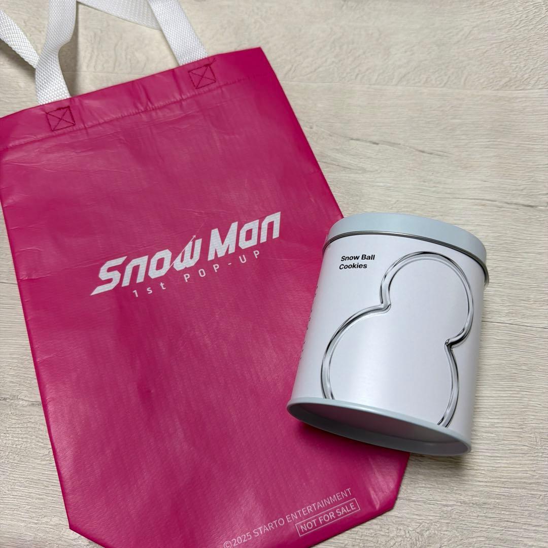  Man スノーボールクッキー &手提げショッパー