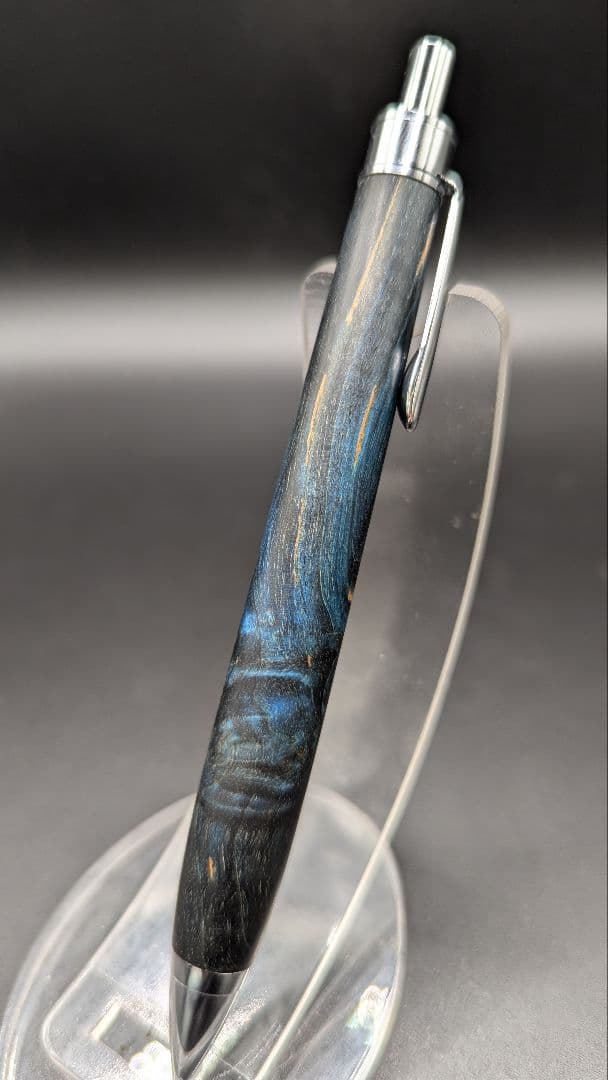 288ペン工房翌檜　スタビライズドウッドバーチバール　木軸シャーペン　ボールペン