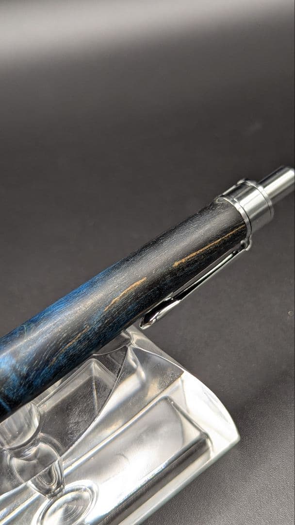 288ペン工房翌檜　スタビライズドウッドバーチバール　木軸シャーペン　ボールペン