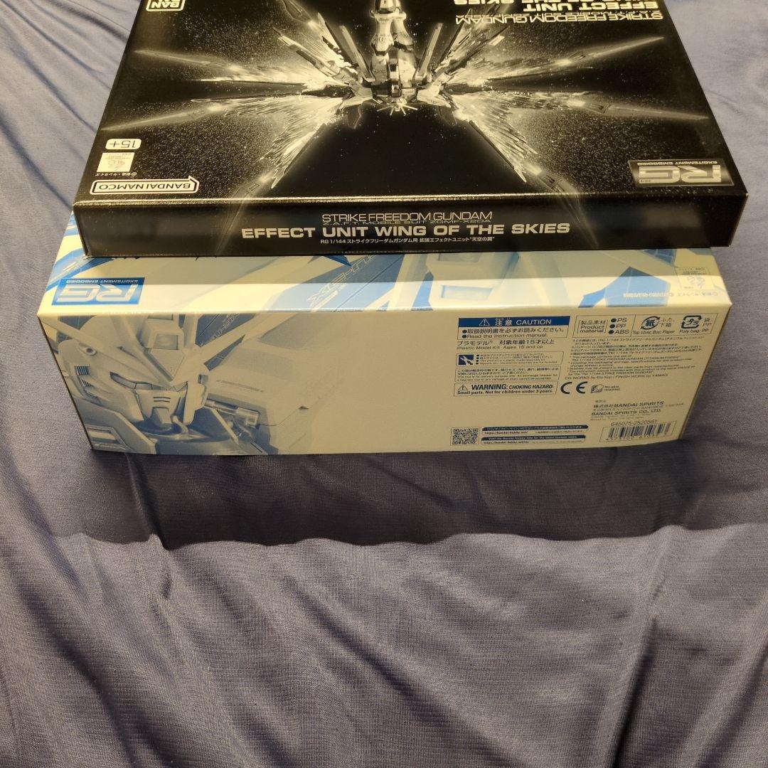 RG ストライクフリーダムガンダム チタニウムフィニッシュ & 天空の翼