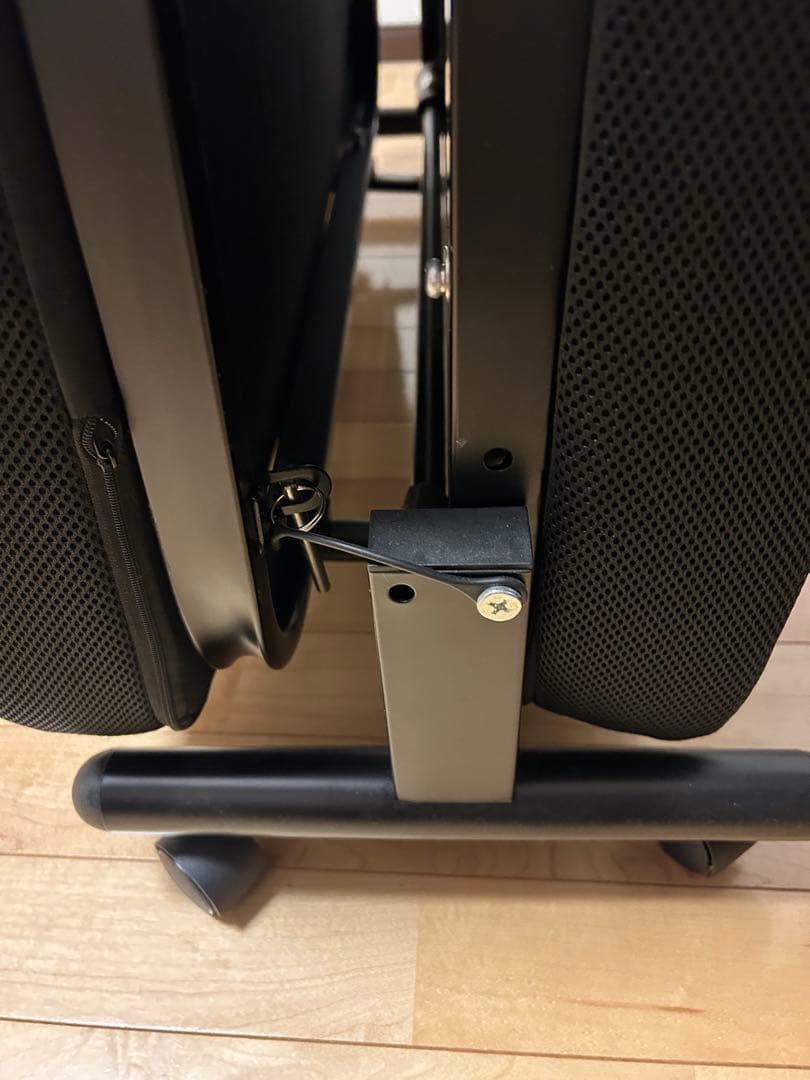 折りたたみベッド シングルサイズ ブラック