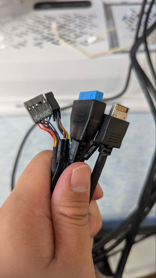 fractal design define 7 white TG 強化ガラス