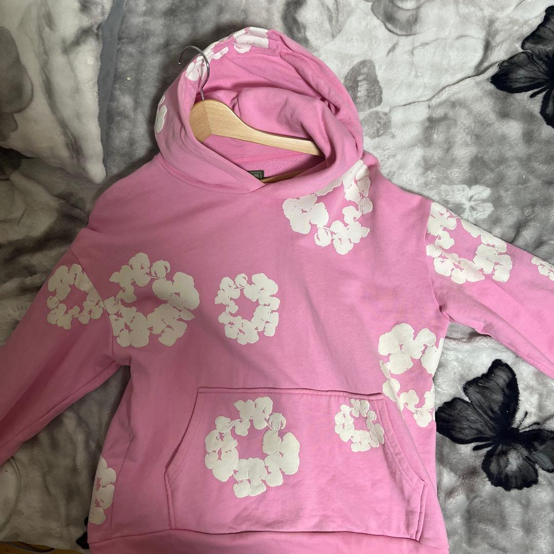 K*a様 あ*お様 DENIM TEARS ピンク フラワーパーカー S