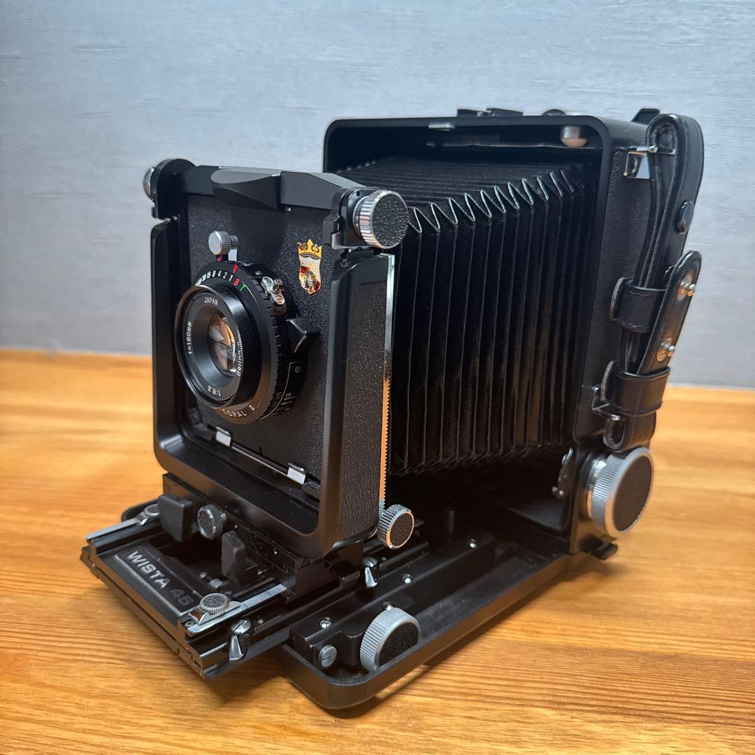 WISTA 45 SP-VX 大判カメラ 150mmレンズ、取扱説明書付き、美品