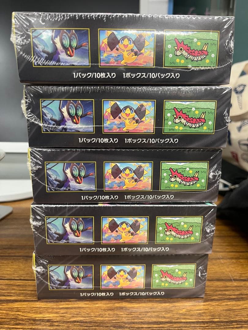 ポケモンカードゲーム MEGA ドリームEX 5BOX 新品未開封シュリンク付き