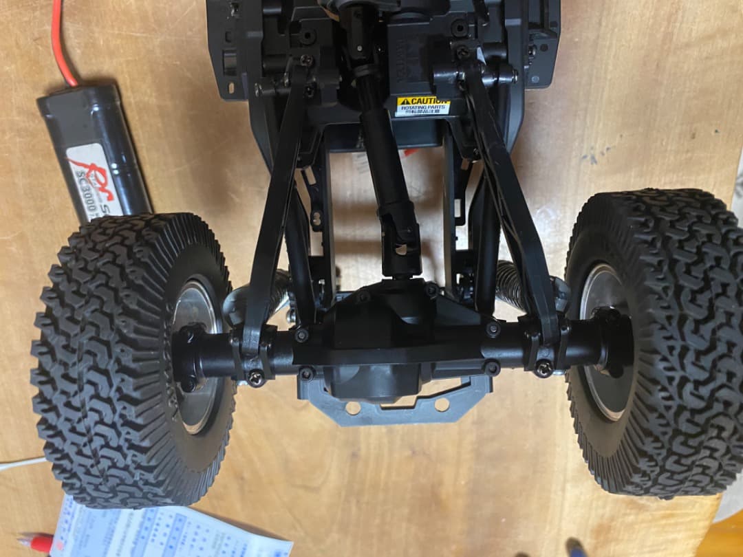 TAMIYA 1/10電動RC メルセデス・ベンツG500　CC-02シャーシ