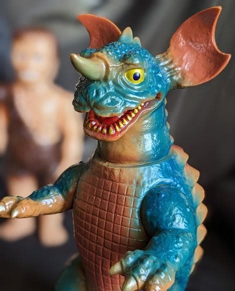 フランケンシュタイン＆バラゴン（マーミット）ソフビフィギュア２体セット