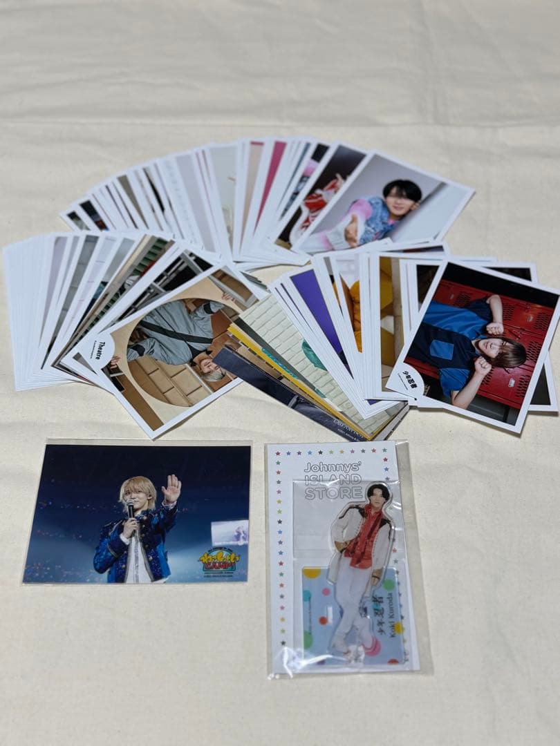 少年忍者　黒田光輝　アクスタ　写真セット