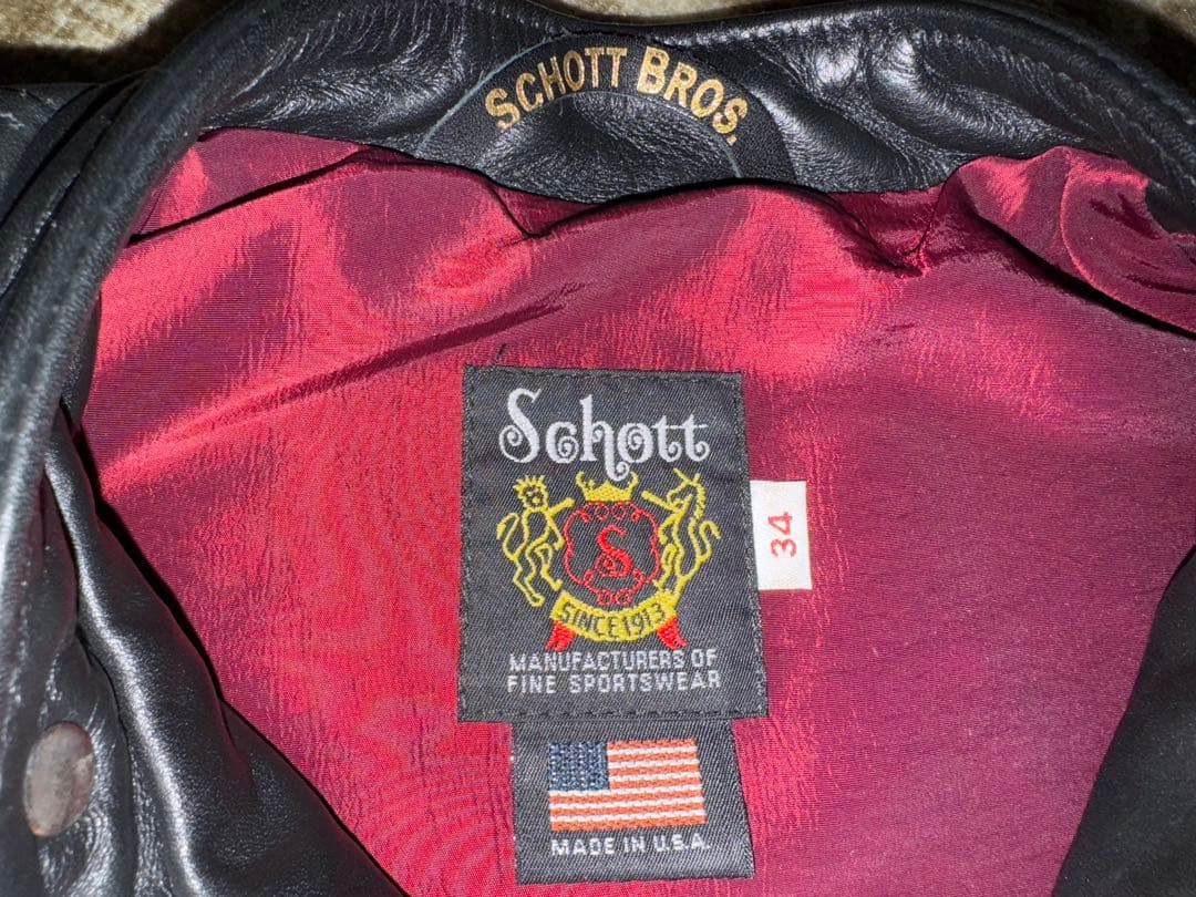 schott 641xx 34 タグ付き